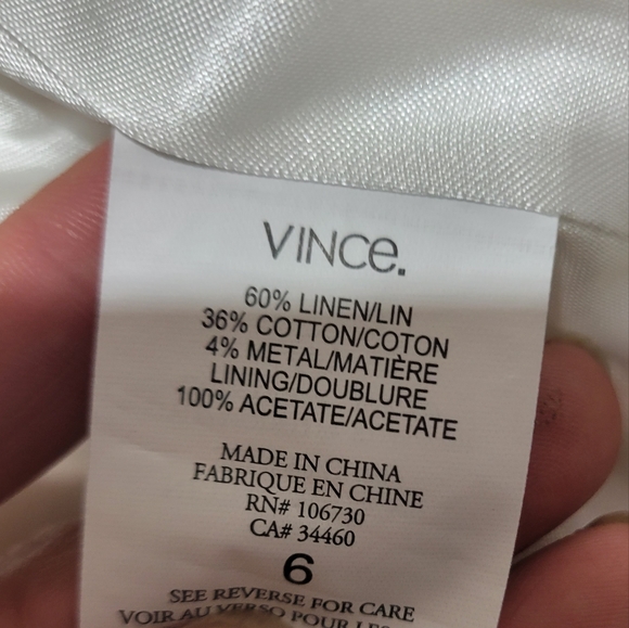 Vince linen blazer - Picture 10 of 12